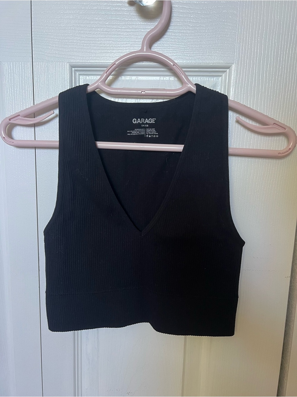 Garage black tank